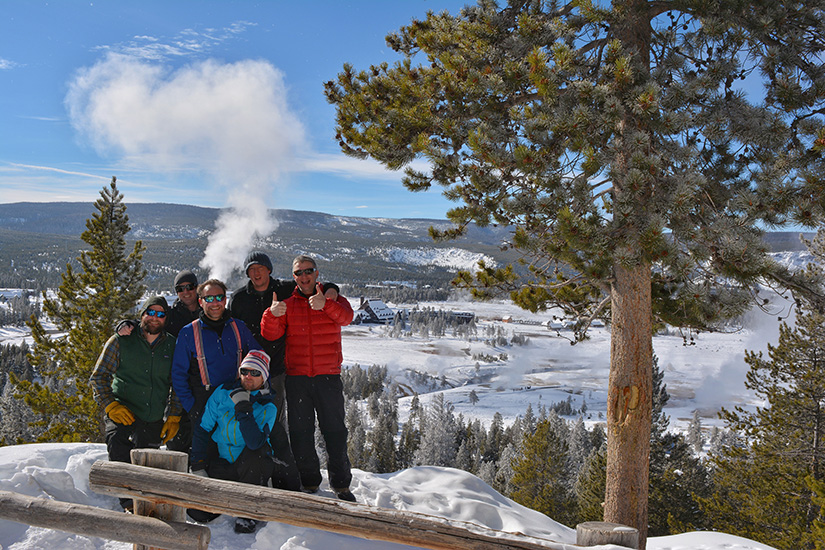 Yellowstone Group at Old Faithful